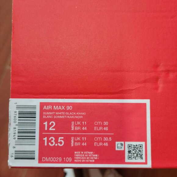 Nike Air Max 90 Summit - White Khaki - Picture 7 of 7